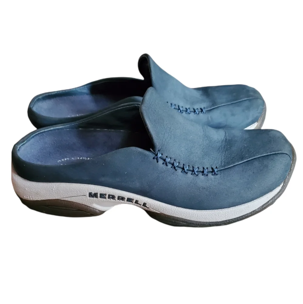 Merrell Primo Seam Petrol Blue Slip On Shoes - Picture 2 of 6
